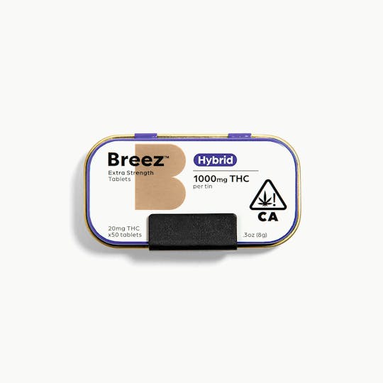 Breez - Breez Extra-Strength Hybrid Tablet Tin - 1