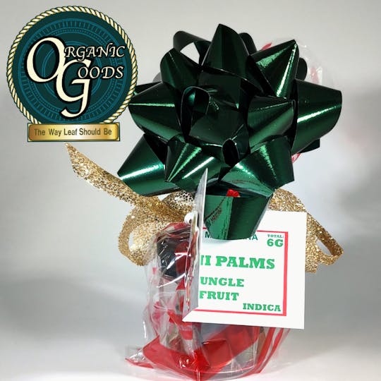Organic Goods - Gift Wrapped Jungle Fruit Mini Palms 12 x .5g = 6g - 1