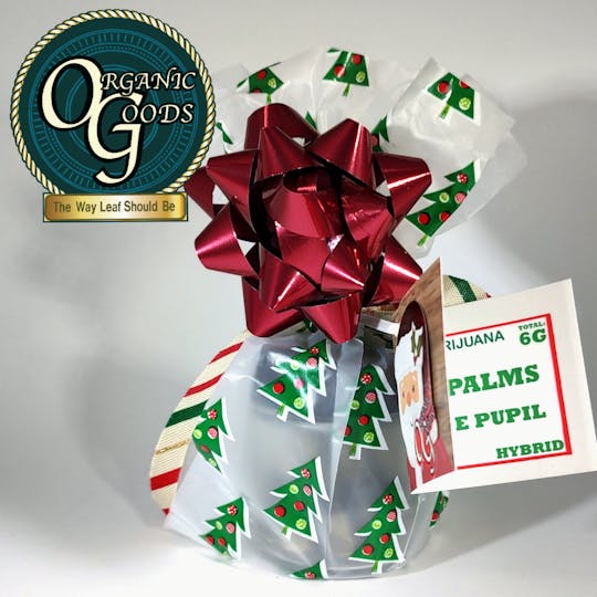 Organic Goods - Gift Wrapped Mr. E Pupil Mini Palms 12 x .5g = 6g - 1