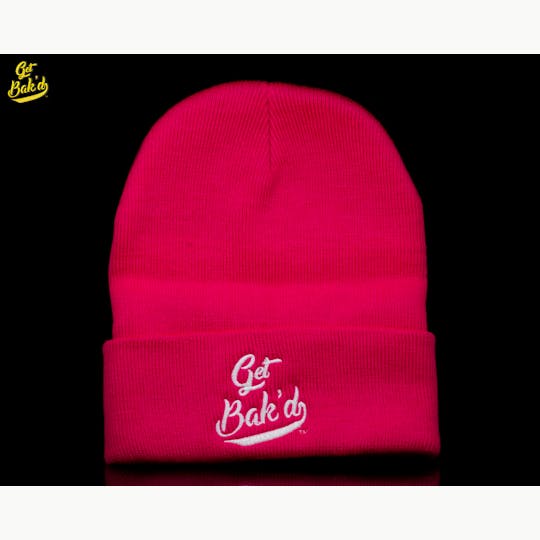 Bak'd - Get Bak'd Classic Beanie (Pink) - 1