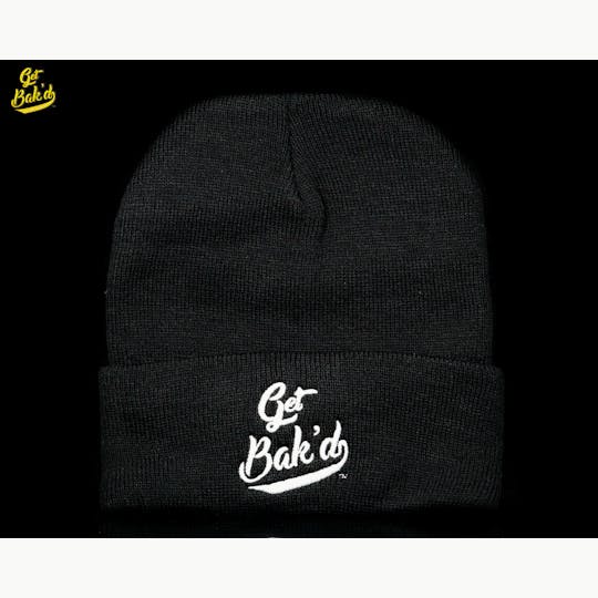 Bak'd - Get Bak'd Classic Beanie (Black) - 1