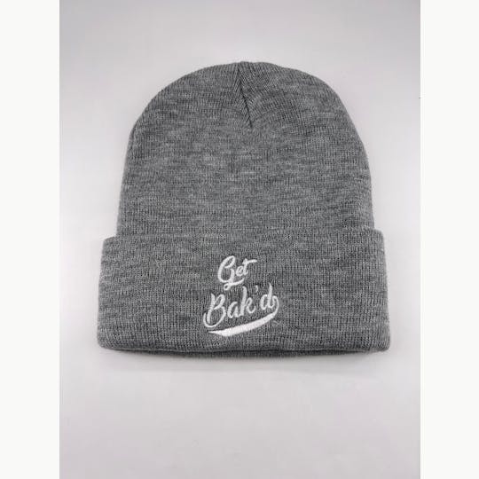 Bak'd - Get Bak'd Classic Beanie (Heather Grey) - 1
