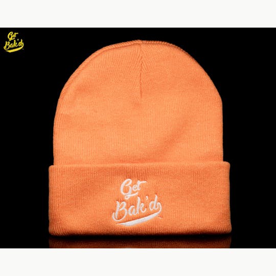 Bak'd - Get Bak'd Classic Beanie (Heather Orange) - 1