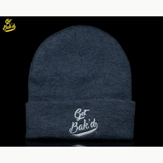 Bak'd - Get Bak'd Classic Beanie (Heather Blue) - 1