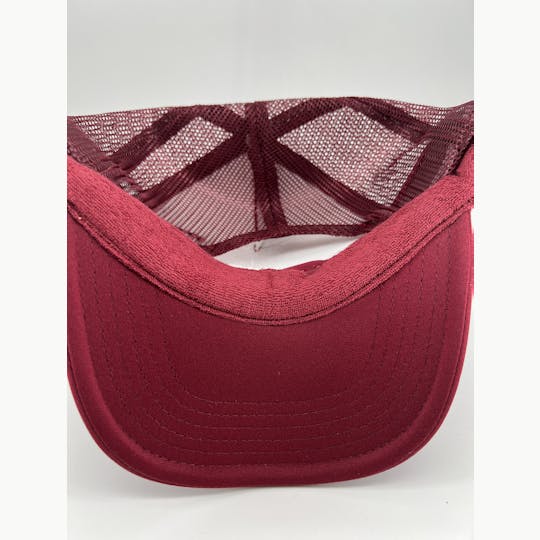 Bak'd - Bak'd Spirit Mesh Trucker Snapback Hat (Burgundy) - 1