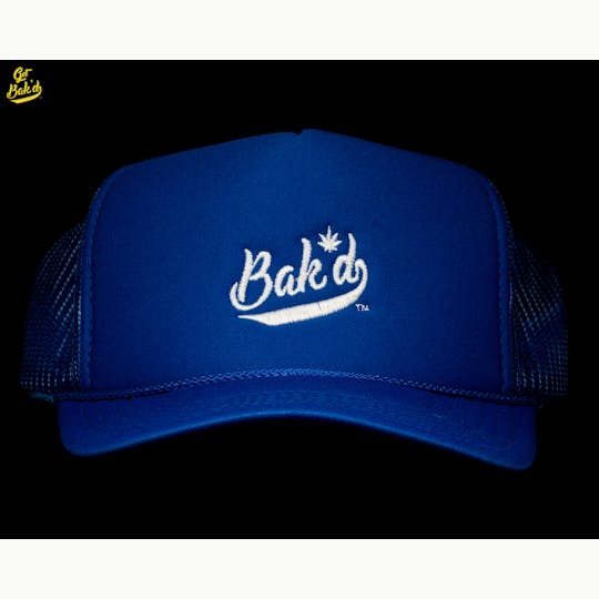 Bak'd - Bak'd Spirit Mesh Trucker Snapback Hat (Royal Blue) - 1