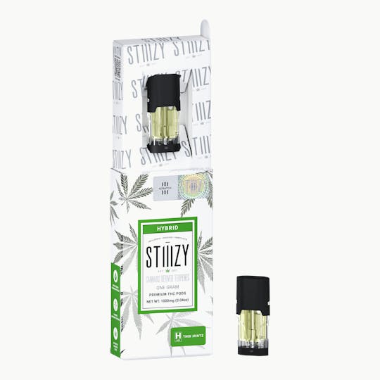 STIIIZY - Vape Cartridge - THIN MINTZ 1G CDT Pod - STIIIZY - 1