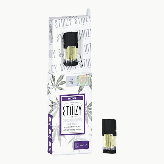 STIIIZY - Vape Cartridge - GRAPE APE 1G CDT Pod - STIIIZY - 1