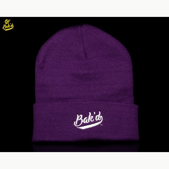 Bak'd - Bak'd Classic Beanie (Purple) - 1