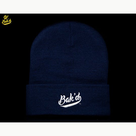 Bak'd - Bak'd Classic Beanie (Navy Blue) - 1