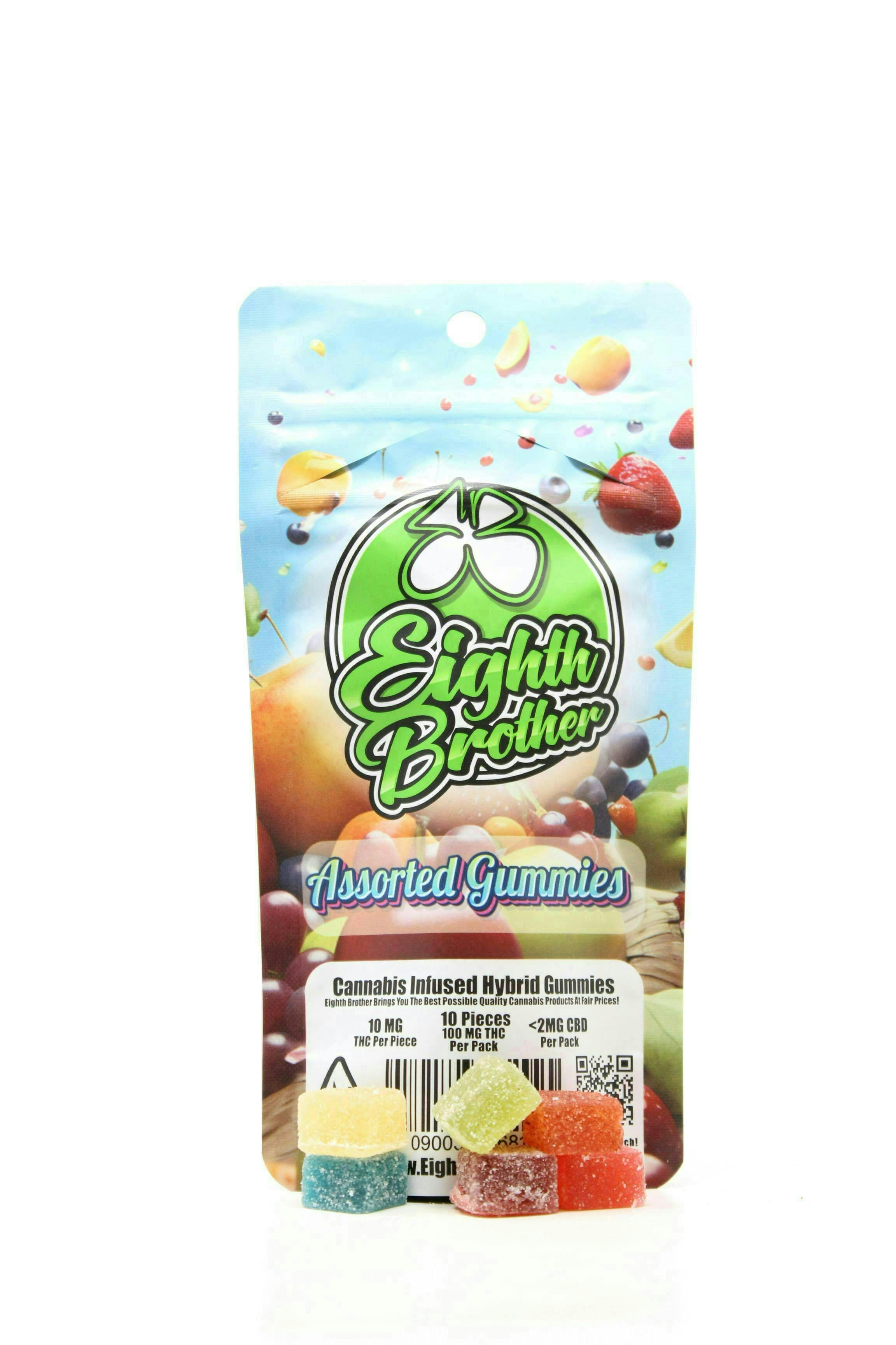 Eighth Brother - Eighth Brother | Assorted | Gummies | 100mg | 10ct - 1