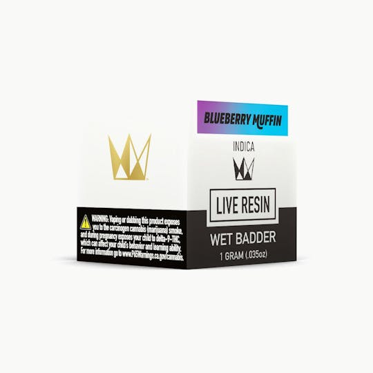 West Coast Cure - Blueberry Muffin Live Resin Wet Badder - 1