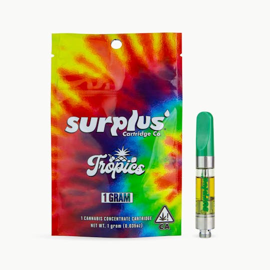 Surplus Cartridge Co. - Banana Mango Tropics - 1g Cartridge - 1