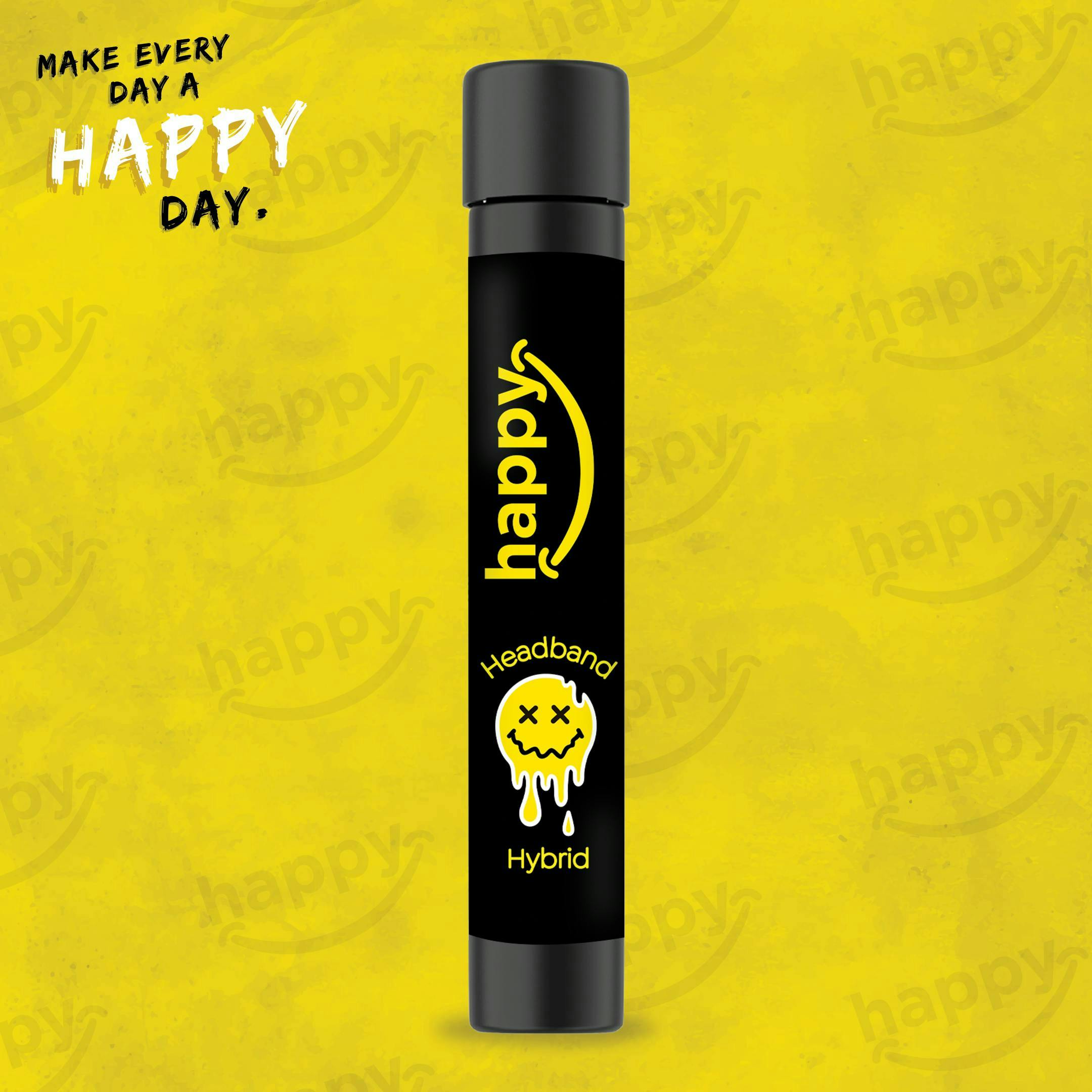 Dispo - Headband - 1G Pre-Roll - Happy's - REC - 1