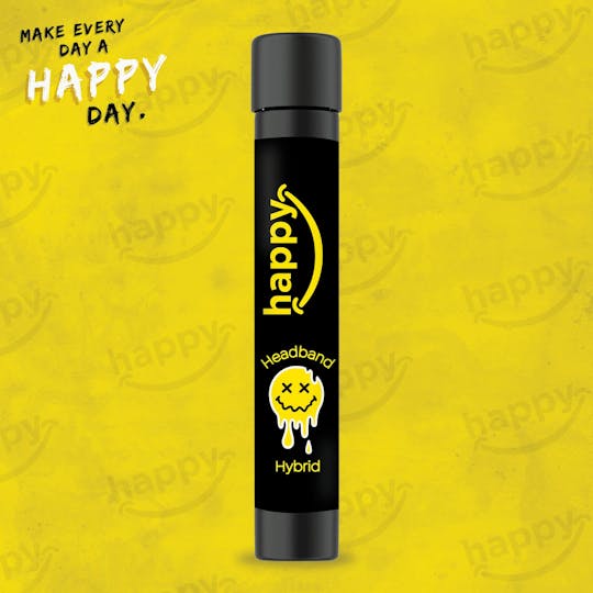 Dispo - Headband - 1G Pre-Roll - Happy's - REC - 1