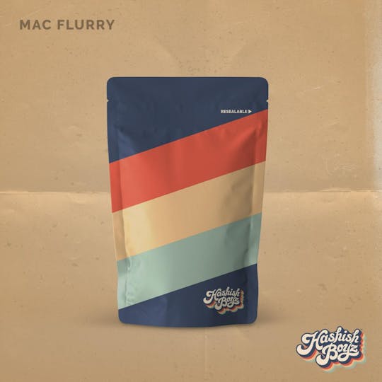 Dispo - Mac Flurry ~ 5 Pack Pre-Rolls ~ Hashish Boyz ~ REC - 1
