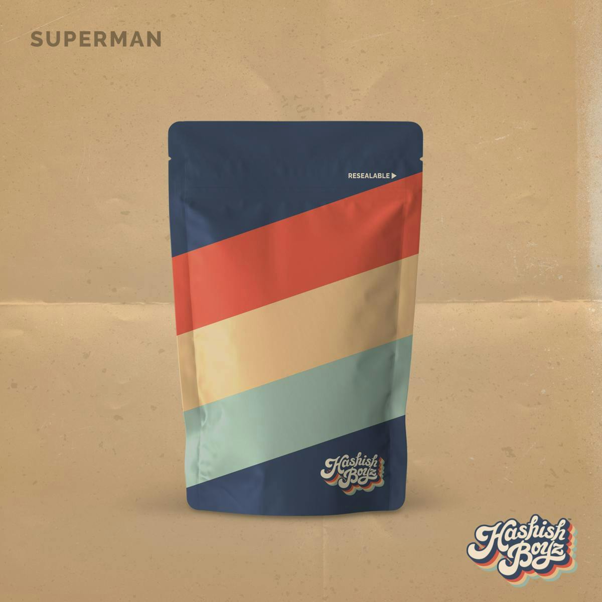 Dispo - Superman ~ 5 Pack Pre-Rolls ~ Hashish Boyz ~ MED - 1