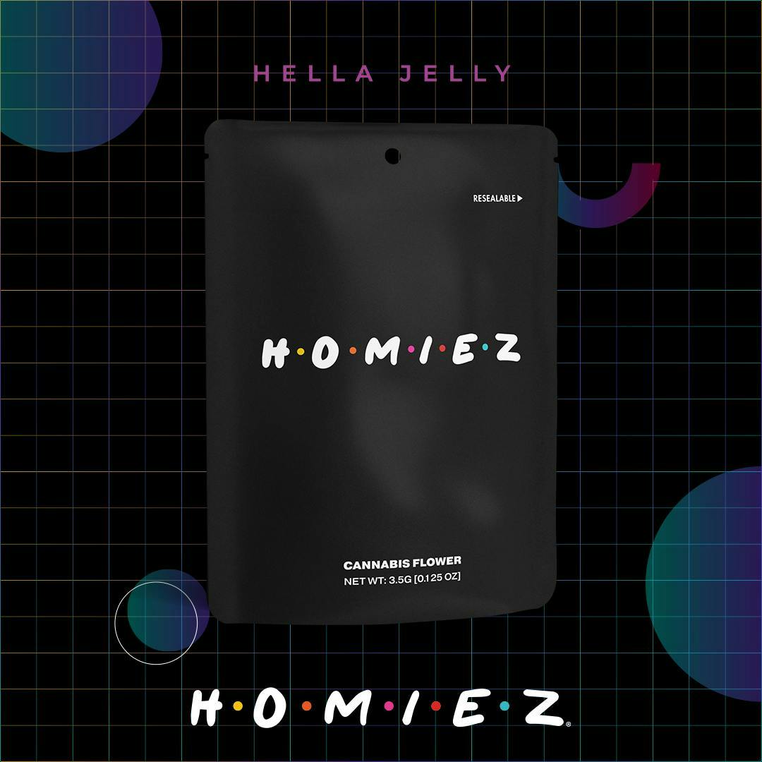 Dispo - Hella Jelly • 5 Pack Pre-Rolls • HOMIEZ • MED - 1