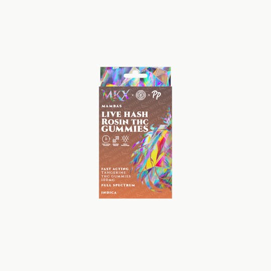 MKX Oil Co - MKX Live Hash Rosin Gummies(100mg): Mambas - 1