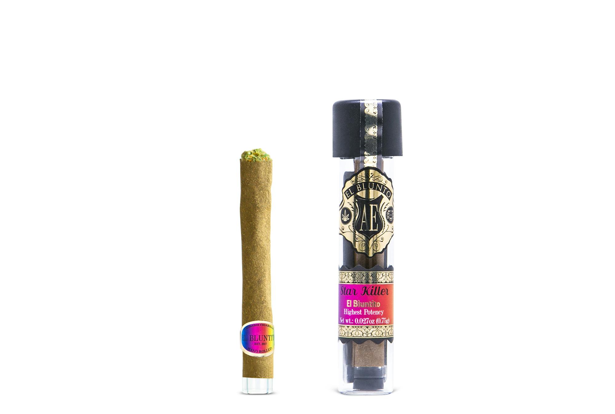 El Blunto by Albert Einstone's - El Bluntito - Star Killer - .75G Cigarillo [Mini Blunt] - 1
