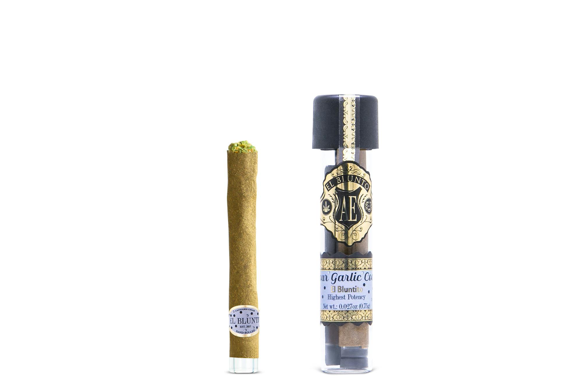 El Blunto by Albert Einstone's - El Bluntito - Sour Garlic Cookies - .75G Cigarillo [Mini Blunt] - 1