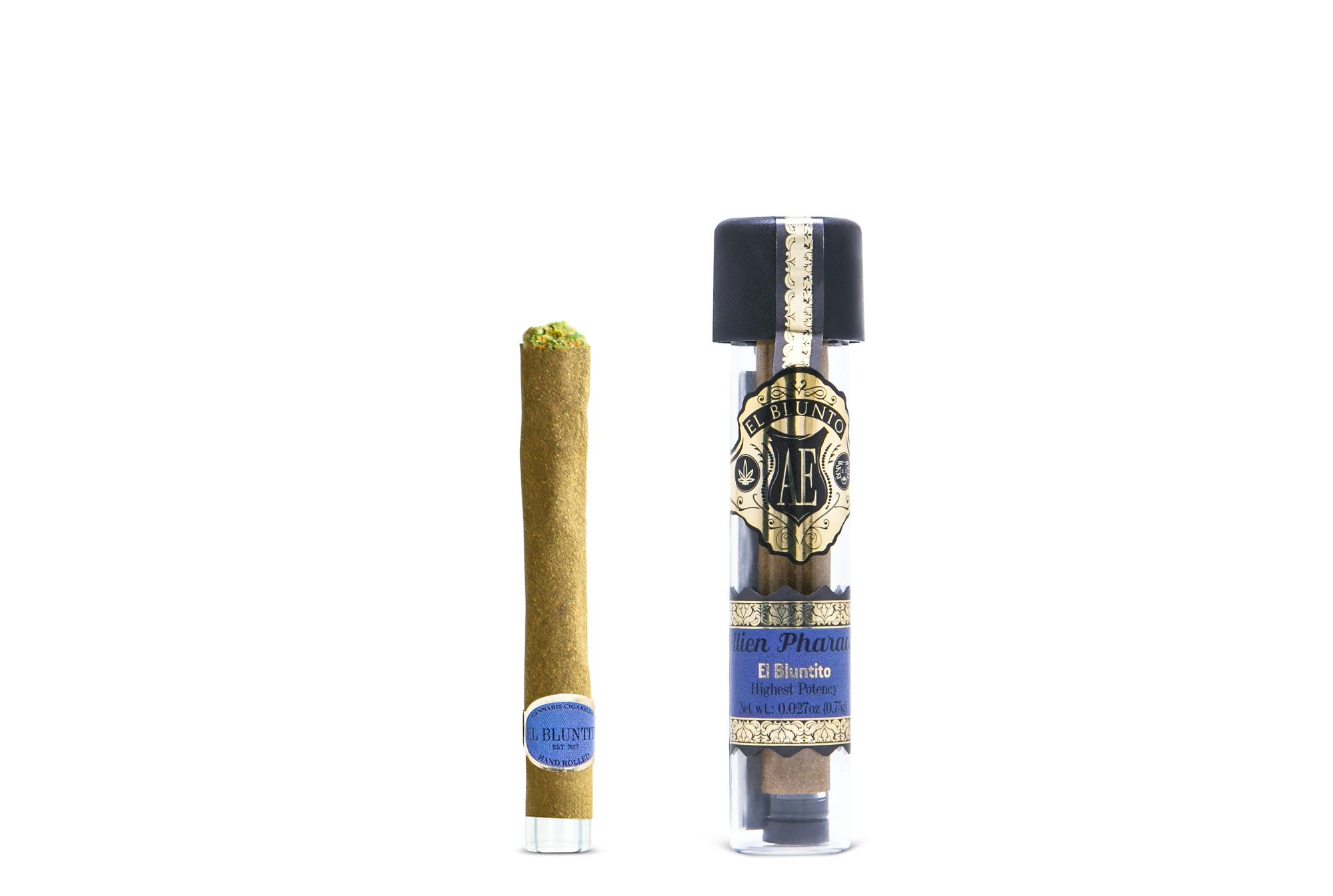 El Blunto by Albert Einstone's - El Bluntito - Alien Pharoah - .75G Cigarillo [Mini Blunt] - 1