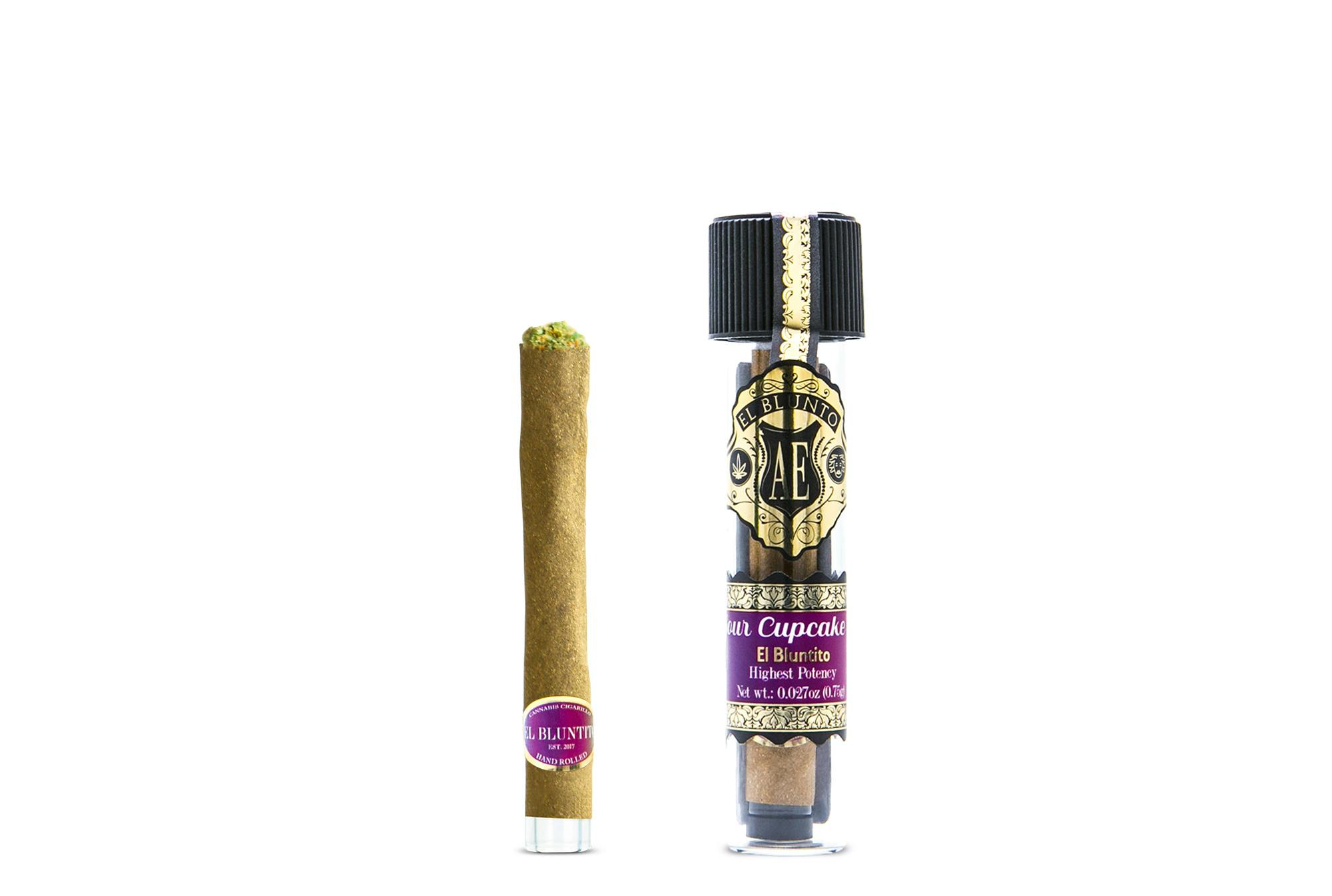 El Blunto by Albert Einstone's - El Bluntito - Sour Cupcake #2 - .75G Cigarillo [Mini Blunt] - 1