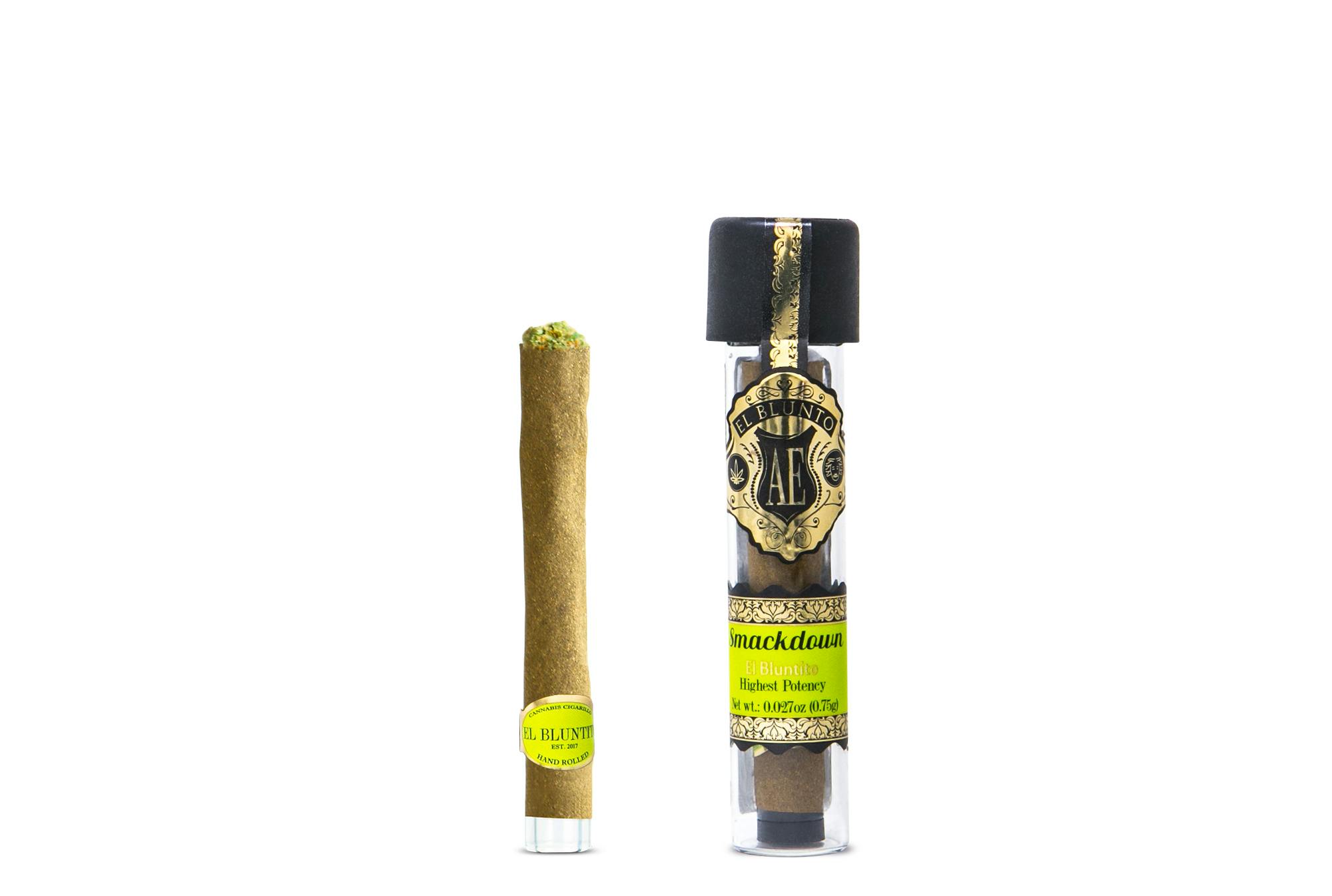 El Blunto by Albert Einstone's - El Bluntito - Smackdown - .75G Cigarillo [Mini Blunt] - 1