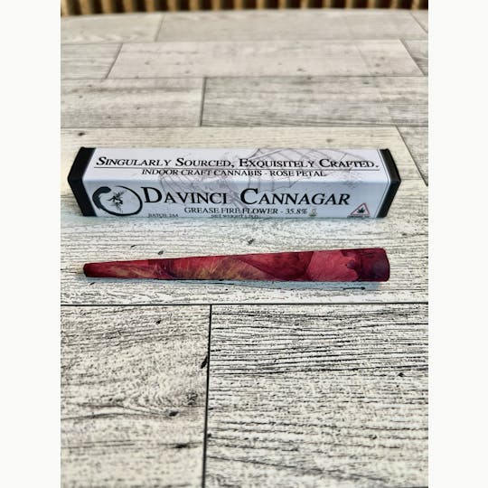 Seacoast Delivery - Davinci Cannagar - King Size Rose Petal Preroll - 1.25g flower - 1