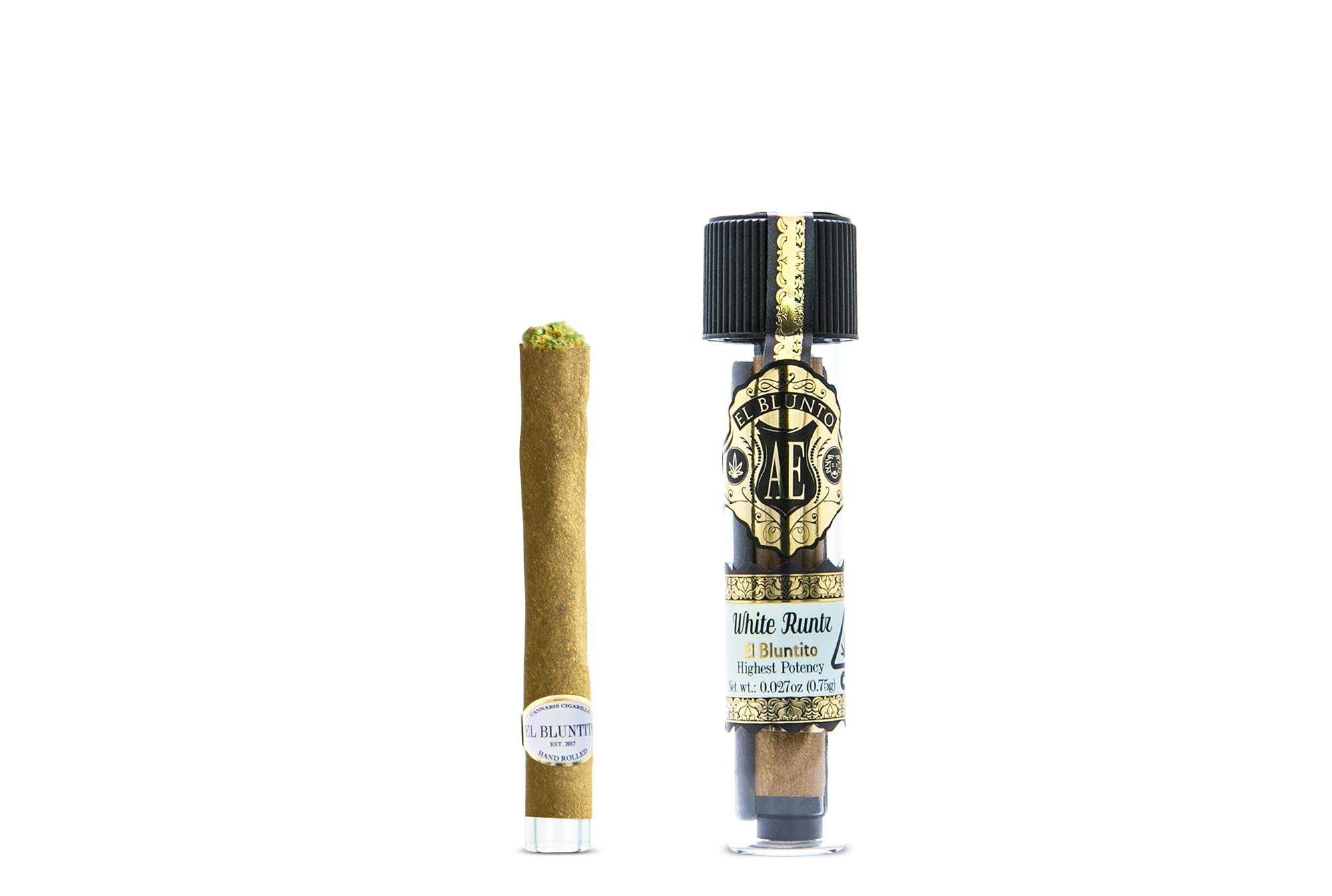El Blunto by Albert Einstone's - El Bluntito - White Runtz - .75G Cigarillo [Mini Blunt] - 1
