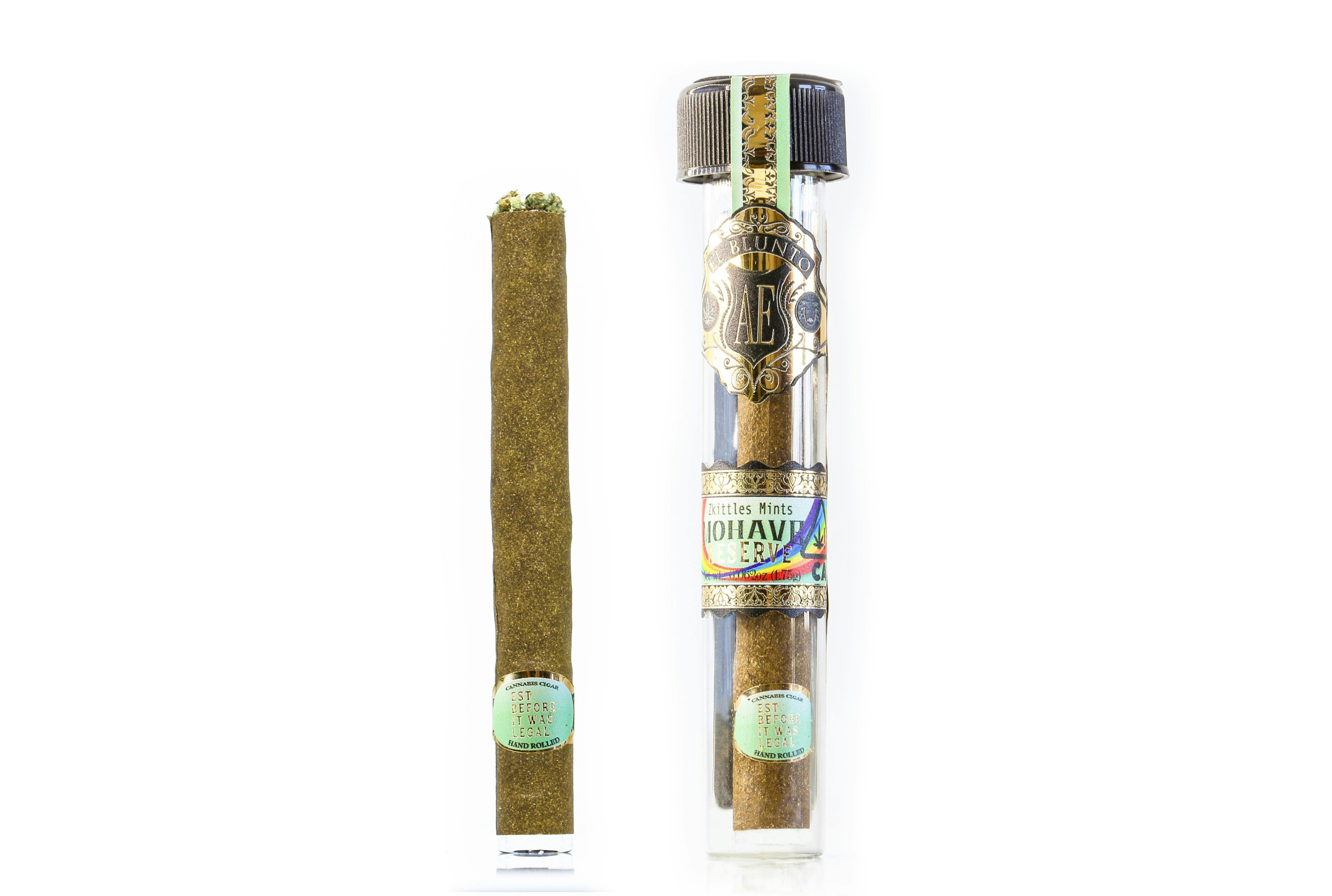 El Blunto by Albert Einstone's - El Bluntito - Zkittlez Mintz - .75G Cigarillo [Mini Blunt] - 1
