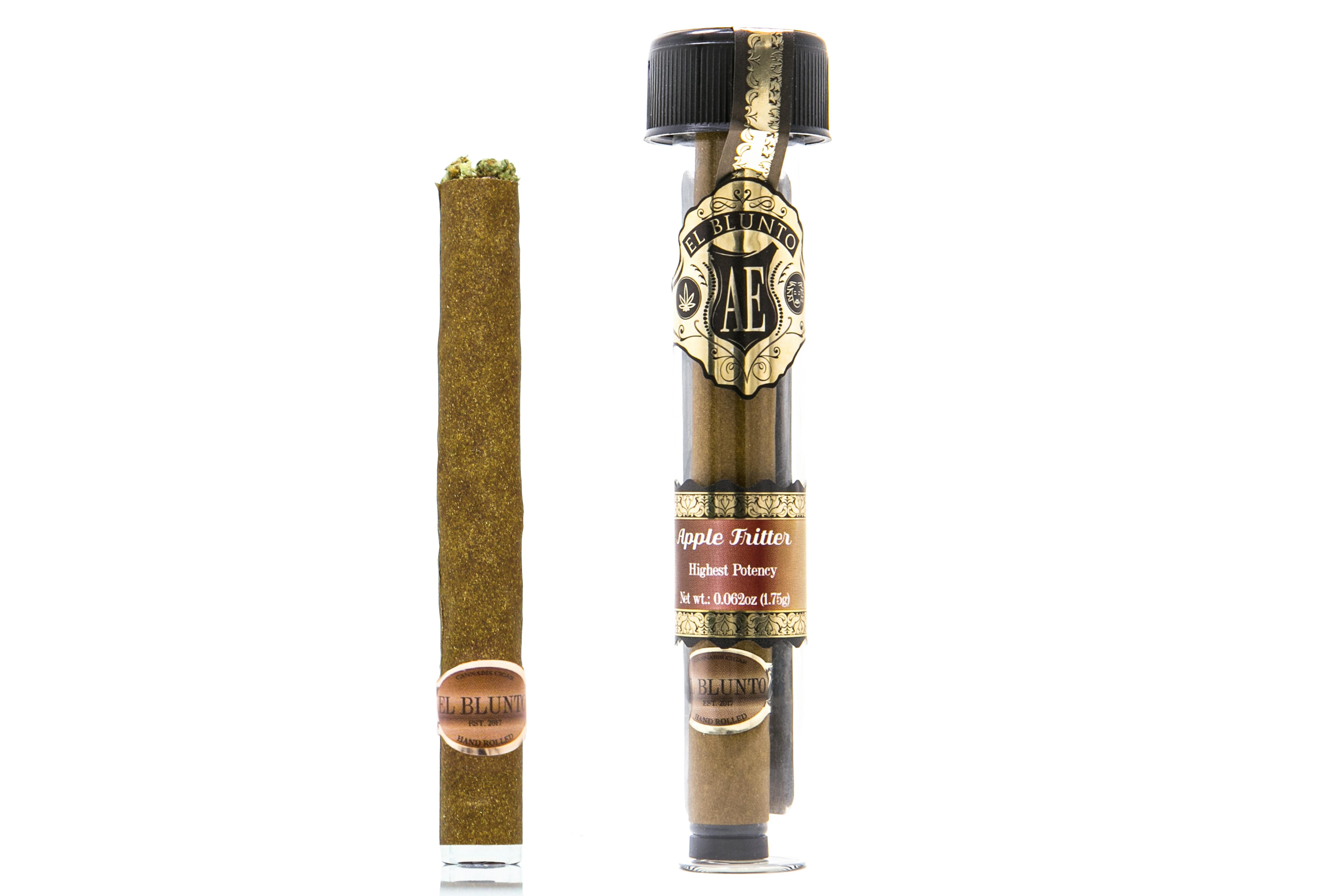 El Blunto by Albert Einstone's - El Blunto - Apple Fritter - 1.75G Cannabis Cigar [Blunt] - 1
