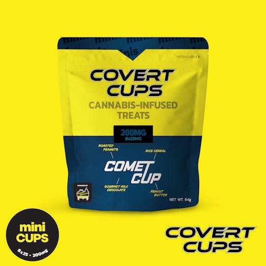 Covert Cups - Comet Cup - 200MG Chocolate Cups - Covert Cups - MED - 1