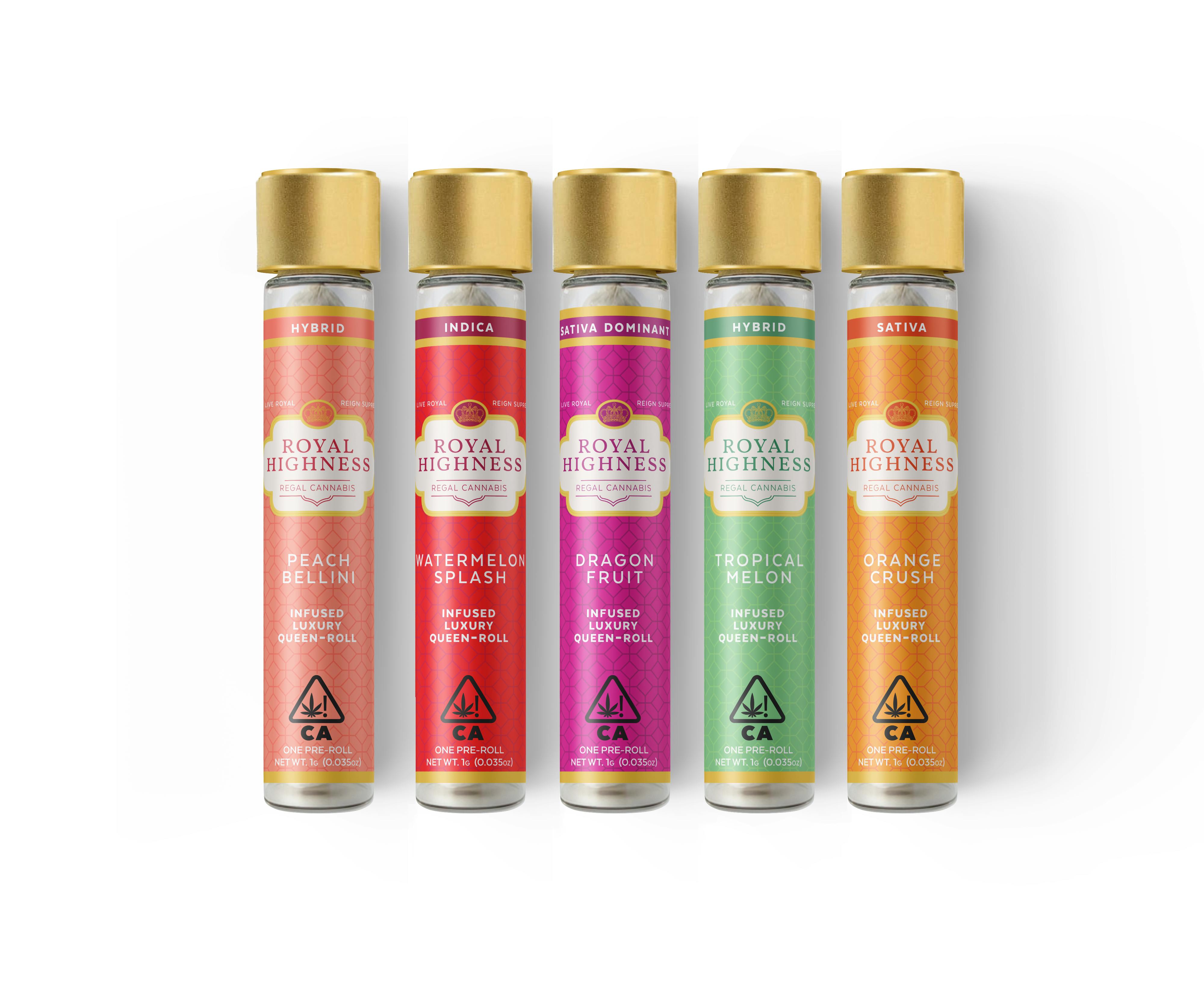 Royal Highness - Infused Luxury Queen-Roll Watermelon Splash 1g - 1