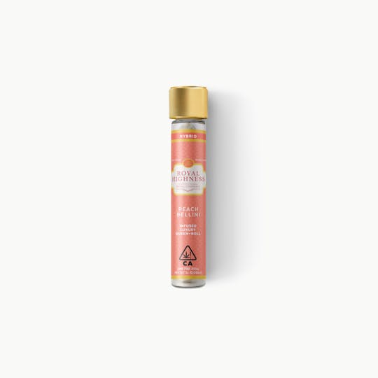 Royal Highness - Infused Luxury Queen-Roll Peach Bellini 1g - 1