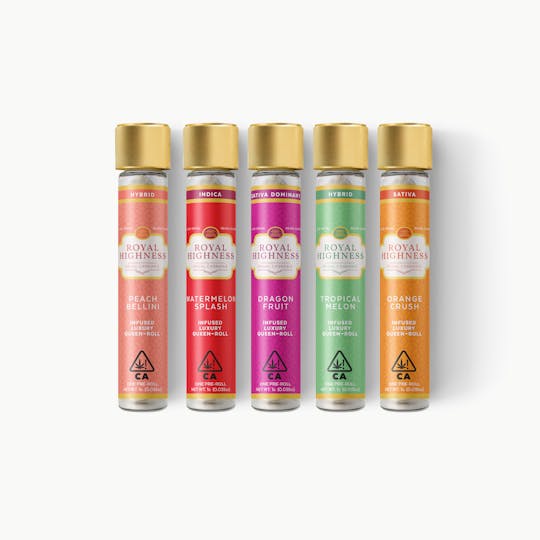 Royal Highness - Infused Luxury Queen-Roll Tropical Melon 1g - 1