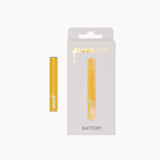 Pure Vape - Pure 510 Thread Battery - Yellow - 1