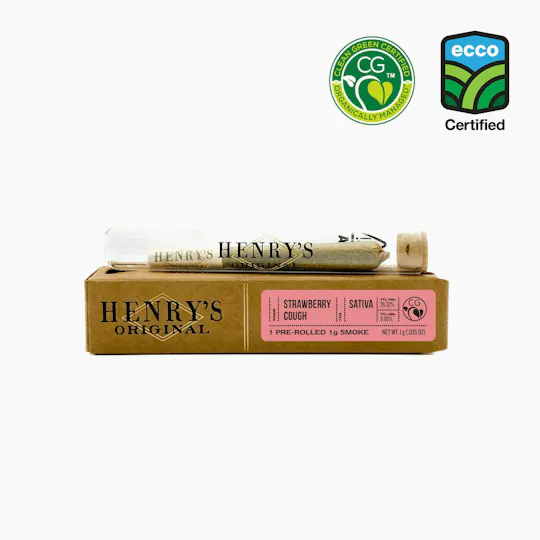 Henry's Original - Henry's Original | Strawberry Cough | Joint | 1g - 1