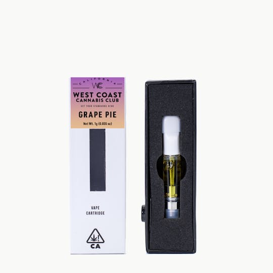 West Coast Cannabis Club - WCCC | Grape Pie Cartridge 1g - 1