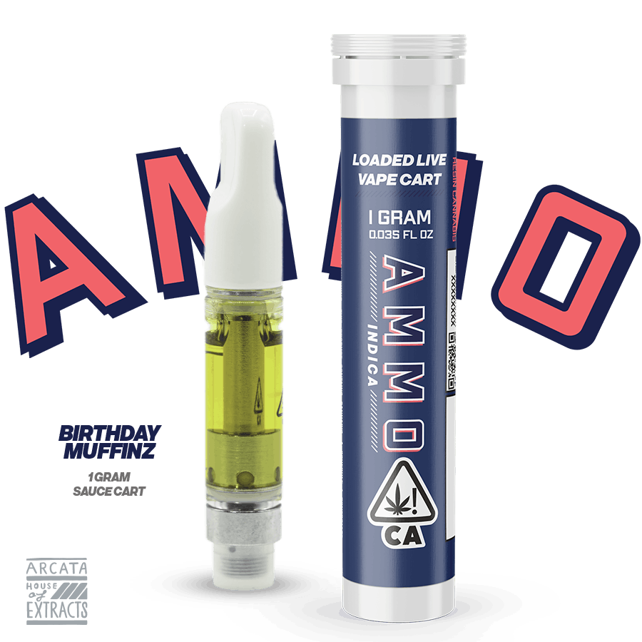 AMMO - Birthday Muffinz - Loaded Live™ Resin Cart (1g) - 1