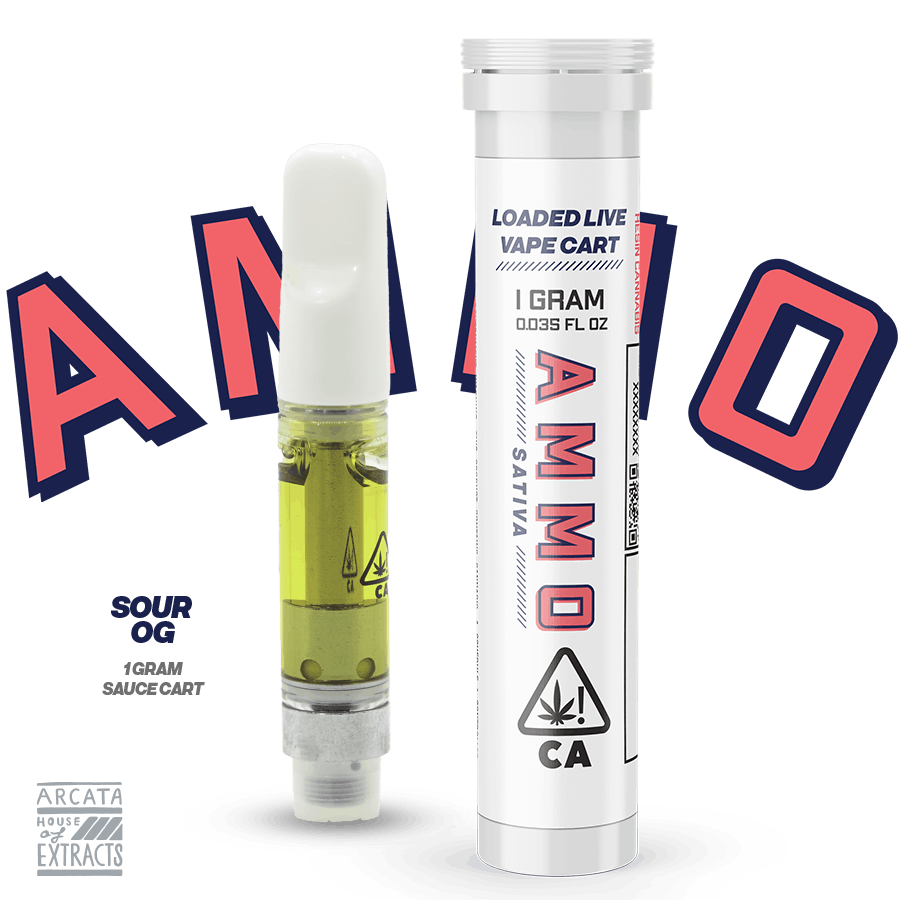 AMMO - Sour OG - Loaded Live™ Resin Cart (1g) - 1