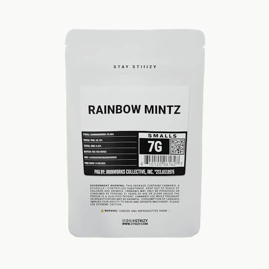 STIIIZY - - RAINBOW MINTZ - 7G White Label Mylar - 1