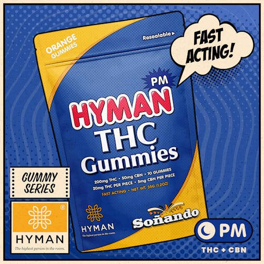 HYMAN - Soñando | PM • Fast Acting 200mg Gummies | HYMAN | MED - 1