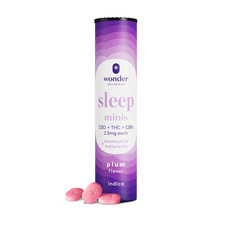 * Wonder Wellness Co. - *Wonder Sleep 1:1:1 Plum Minis [40pk] (IL) - 1