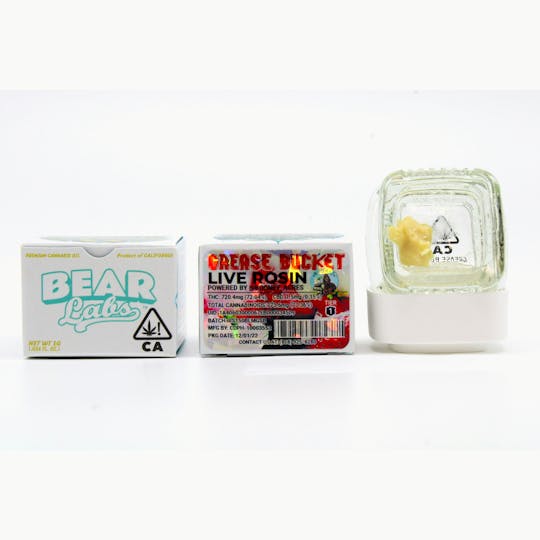 Bear Labs - Grease Bucket T1 Live Rosin - 1g - 1