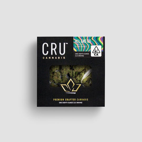 CRU Cannabis - All Gas OG (3.5 Grams) - 1