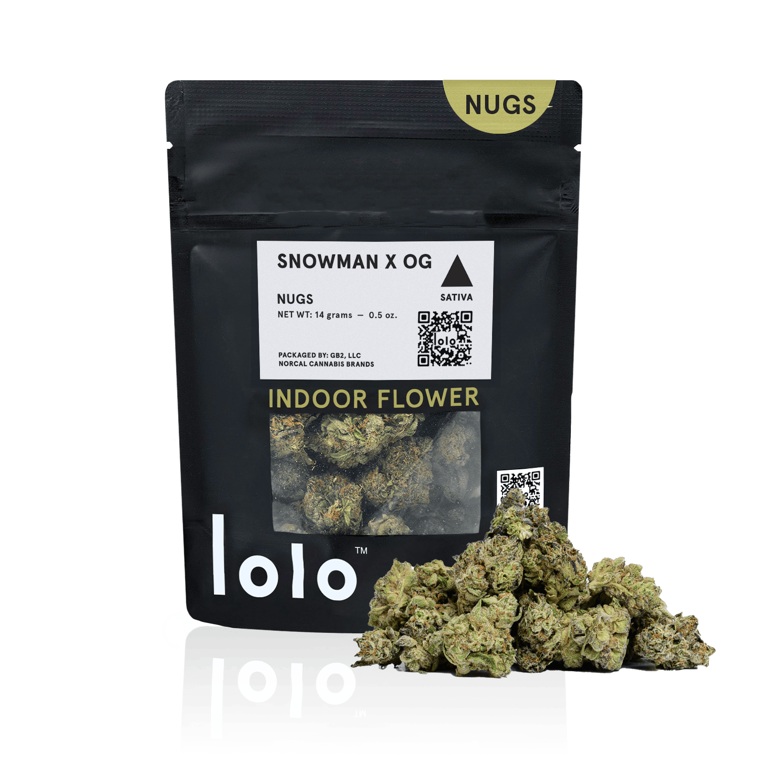 lolo - lolo | Snowman + OG | Indoor Nugs | 14g - 1