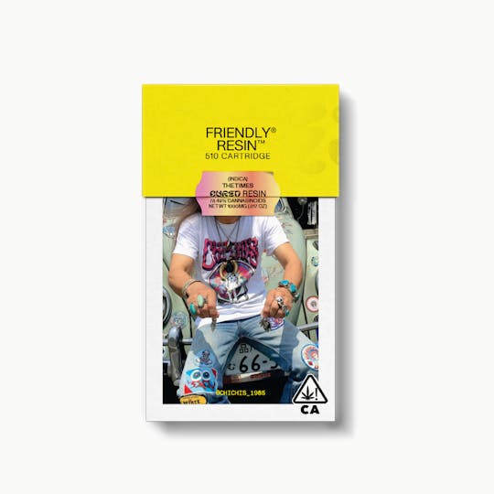 Friendly Brand - The Times 1g Cured Friendly Resin Cartridge - 1
