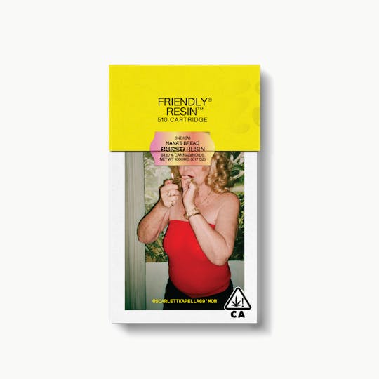 Friendly Brand - Nana's Bread 1g Cured Resin Cartridge - 1