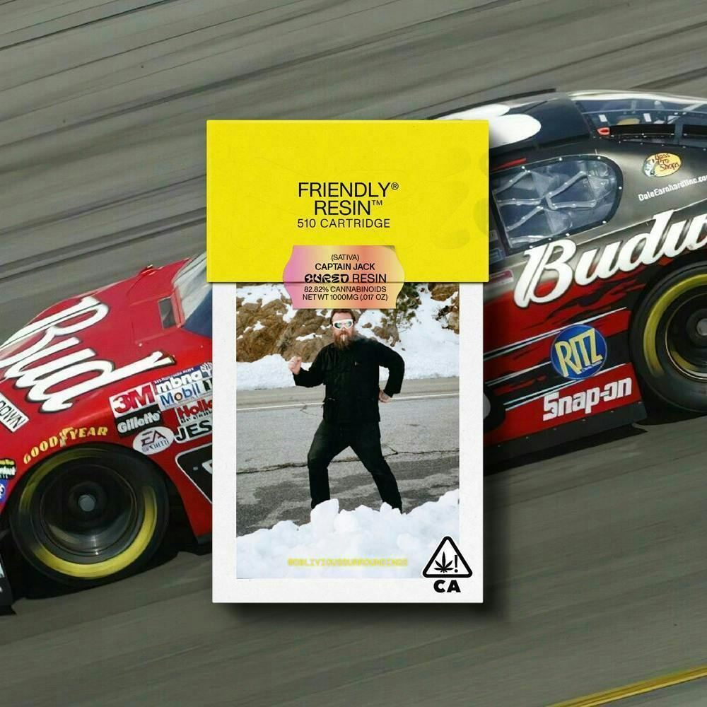 Friendly Brand - Friendly Brand | Captain Jack | Cured Resin Cartridge | 1g - 1